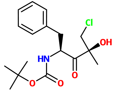 (image for) MC004086 tert-Butyl N-[(2S,4S)-5-chloro-4-hydroxy-4-methyl-3-oxo-1-phenylpentan-2-yl]carbamate